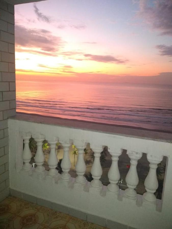 Apartamento Pe Na Areia - Tupi Appartement Praia Grande  Buitenkant foto